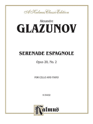 Book cover for Serenade Espagnole