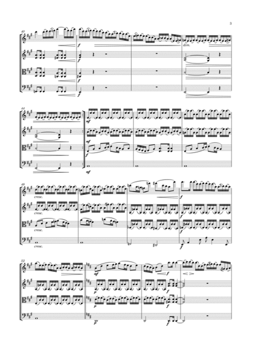 Zitterbart - String Quartet No.15 in A major, "Pastorale" image number null