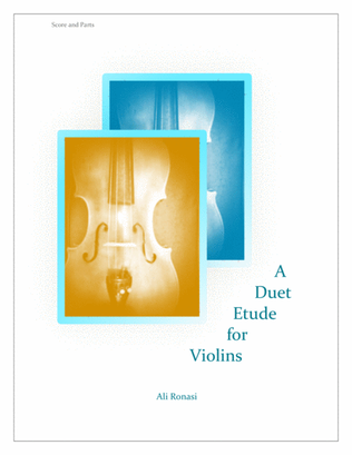 Book cover for Light - Duet Etude for Violins