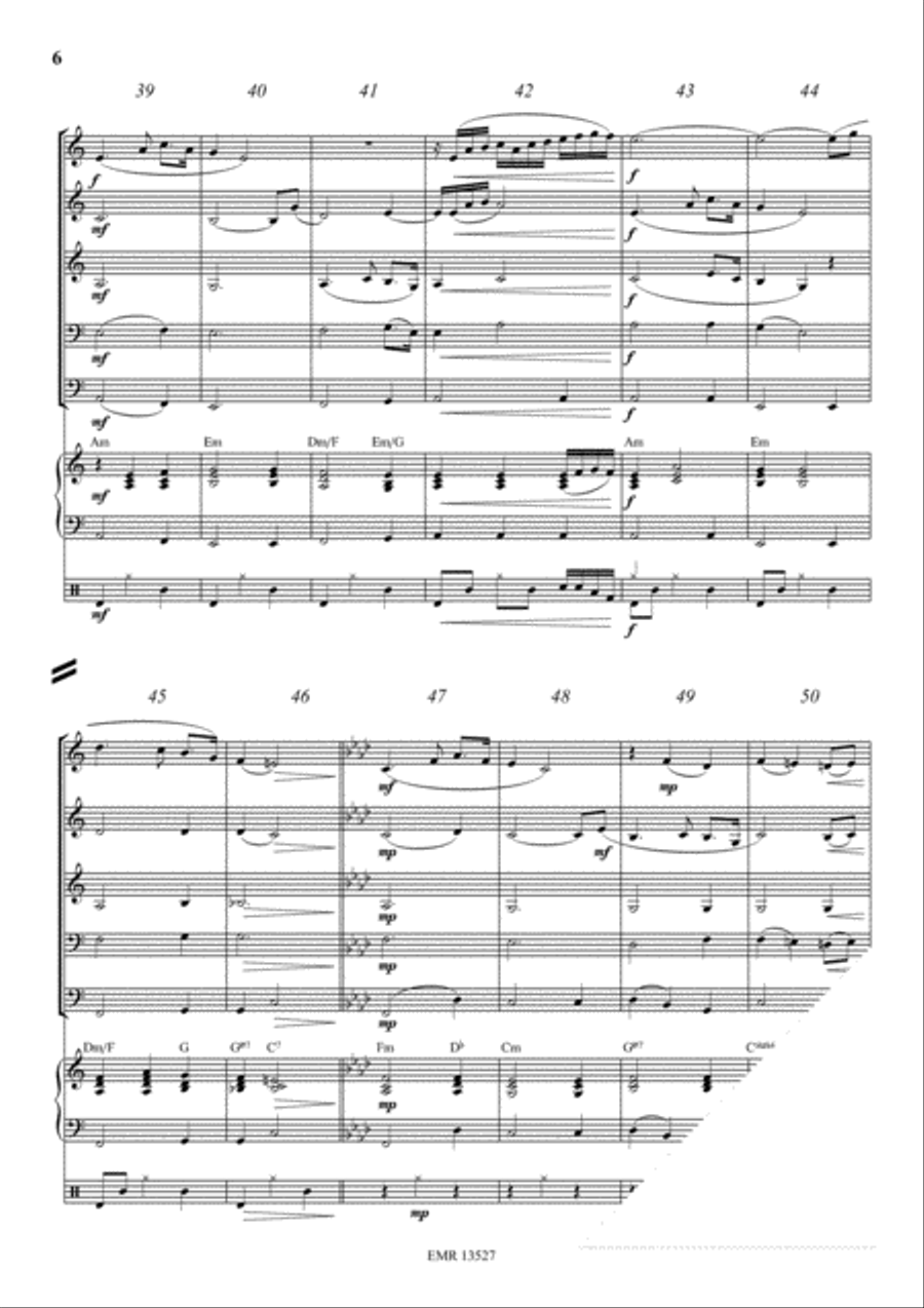 The Last Rose Of Summer The Last Rose Of Summer Woodwind Quintet scores gallery preview page 6