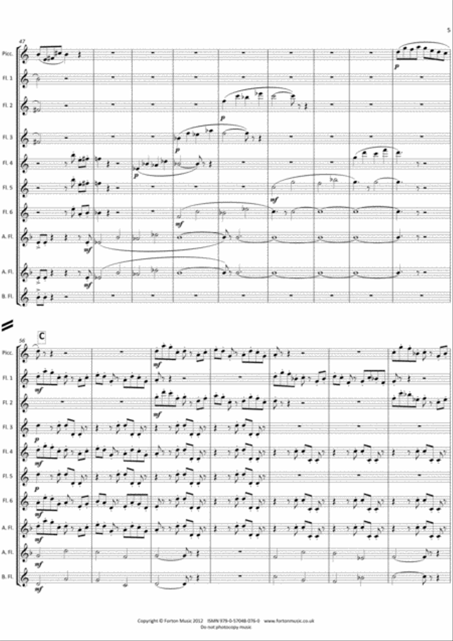Fluten Flute scores gallery preview page 5