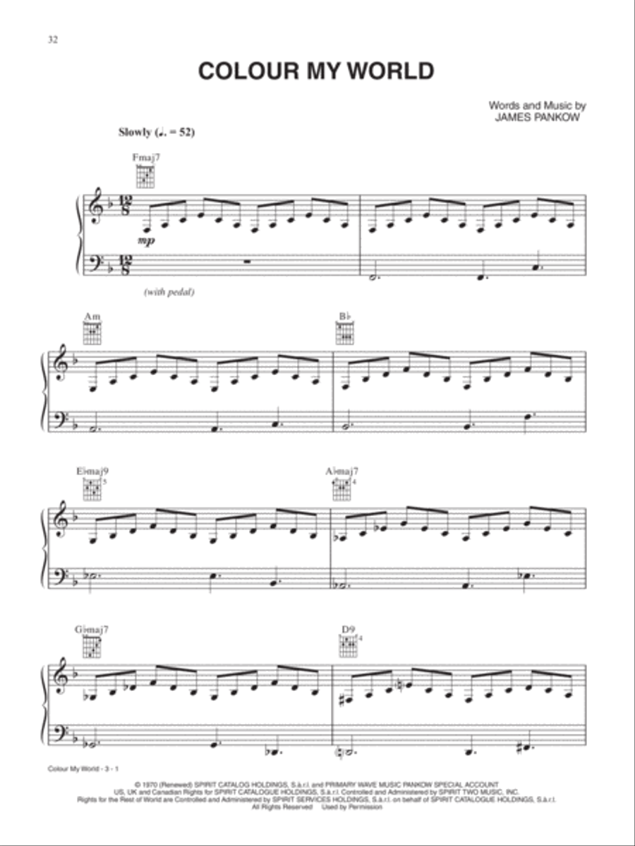 Alfred's Easy Piano Songs -- Classic Rock Piano, Vocal, Guitar scores gallery preview page 5