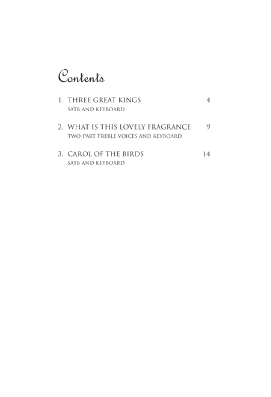 Three French Carols Three French Carols SA scores gallery preview page 2