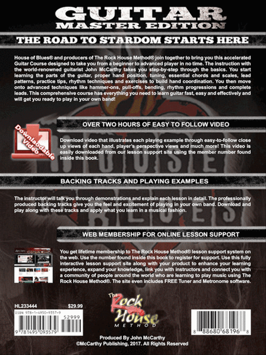 House of Blues Guitar - Master Edition Electric Guitar scores gallery preview page 7