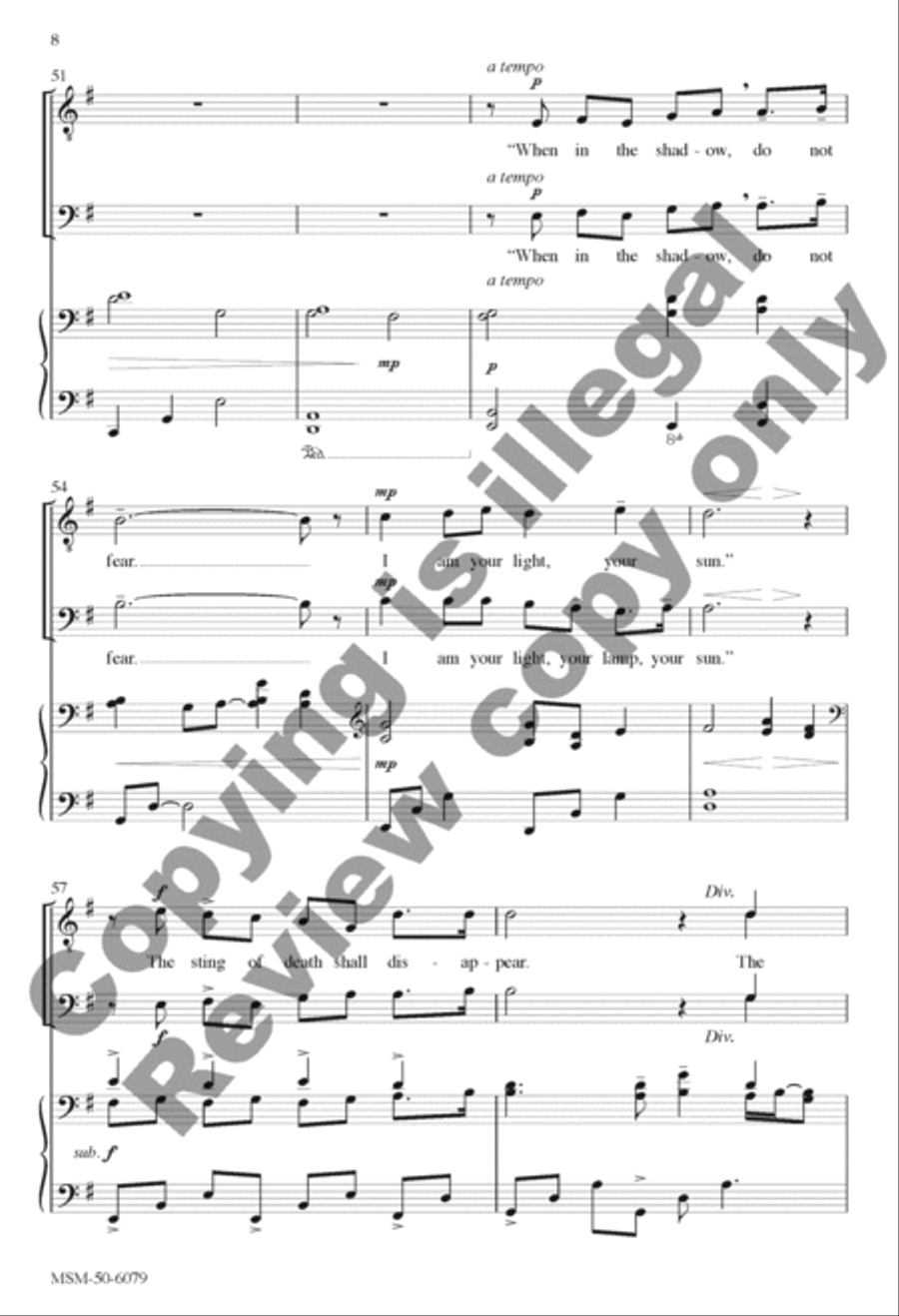 Like Him We Rise Like Him We Rise TTBB scores gallery preview page 8
