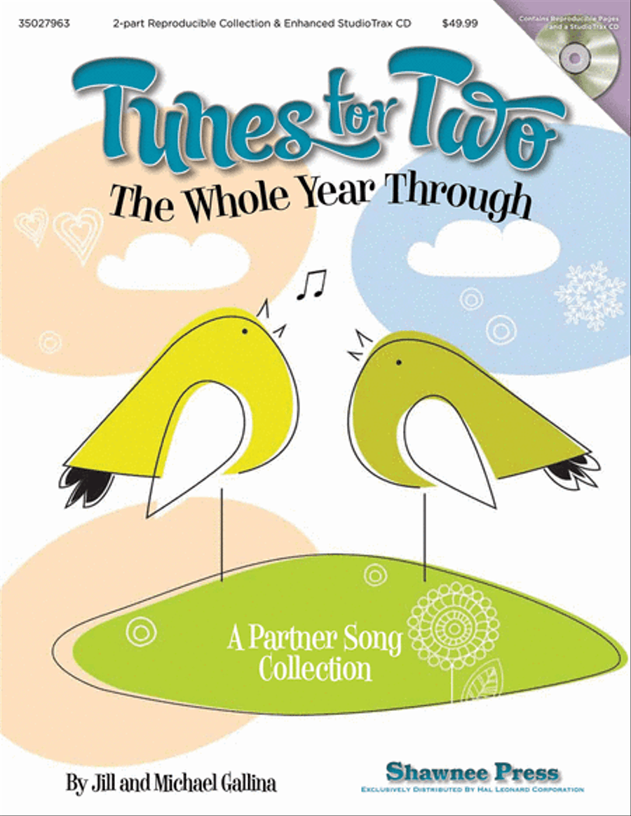 Tunes for Two the Whole Year Through 2-Part scores gallery preview page 1