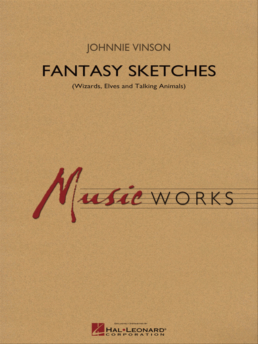 Fantasy Sketches Concert Band scores gallery preview page 1