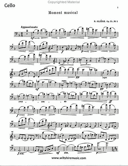 Moment Musical, Op.35, No.4