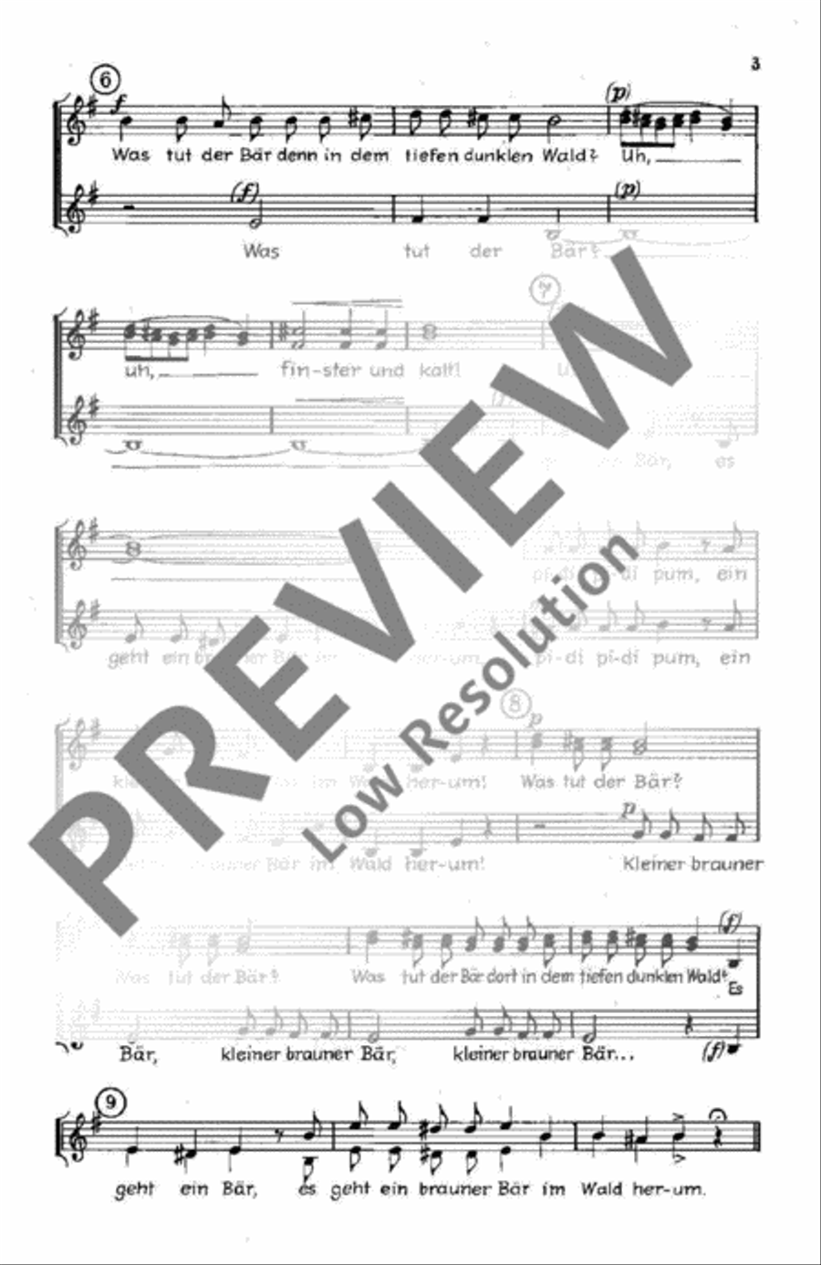 Armer, kleiner Tanzbär Armer, kleiner Tanzbär SMezA scores gallery preview page 3