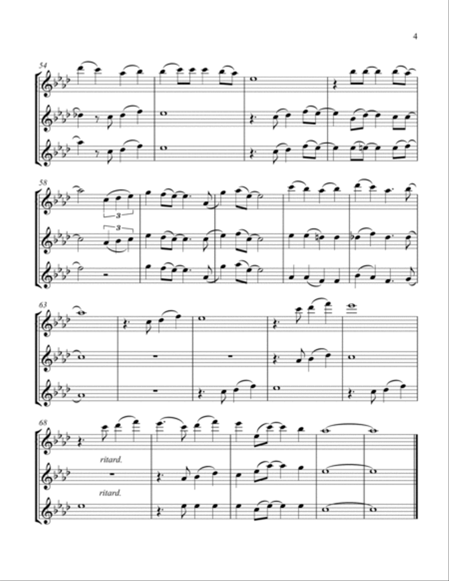 A Whole New World Flute scores gallery preview page 5