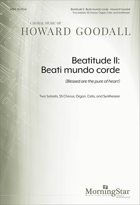 Beatitude II: Beati mundo corde (Blessed are the pure of heart)