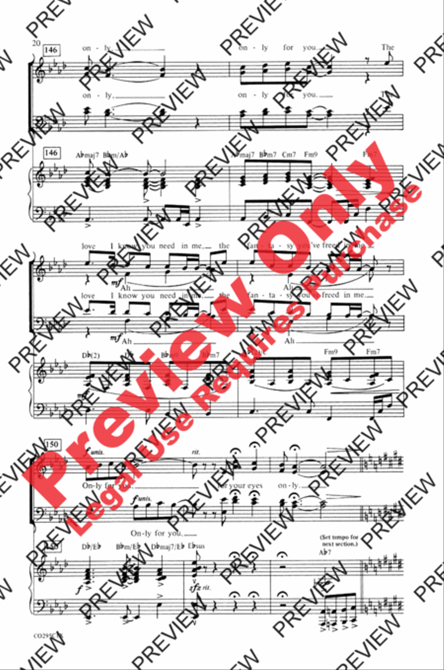 The Best of Bond (A Medley) 4-Part scores gallery preview page 19