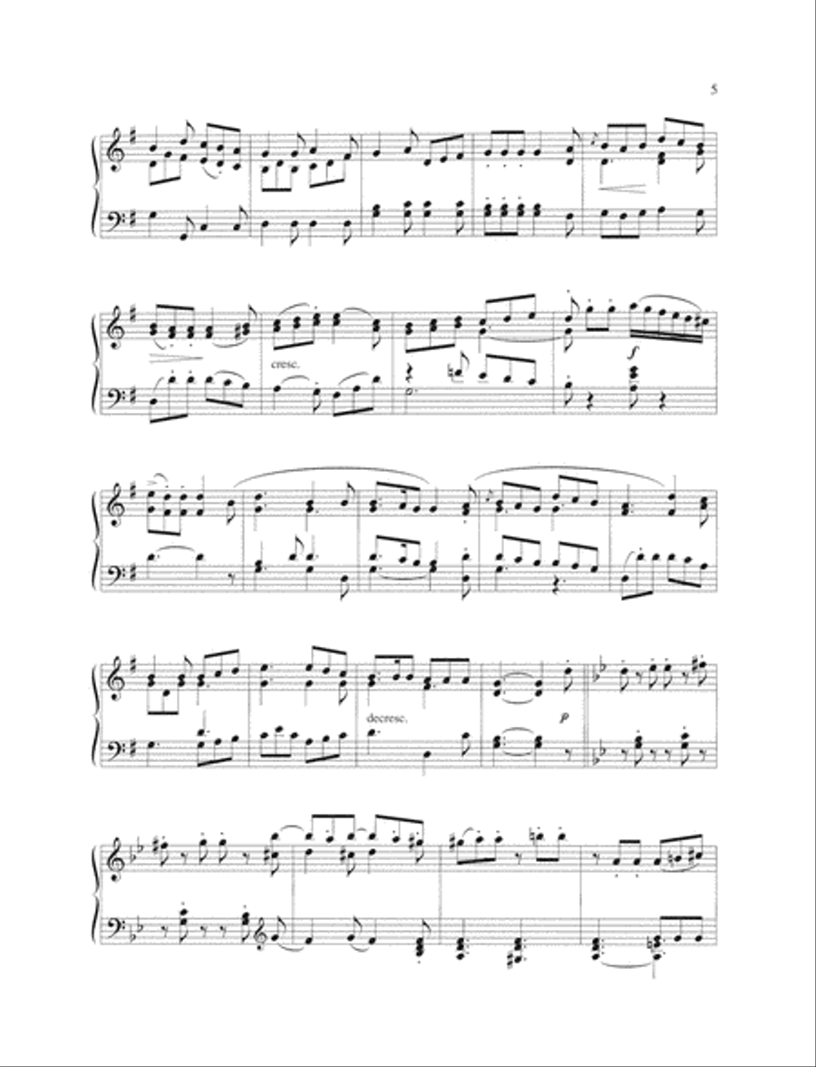 Classical Hymns Classical Hymns Piano Solo scores gallery preview page 3