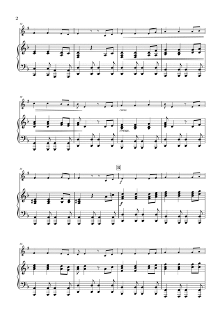 He's A Pirate Bass Clarinet scores gallery preview page 2