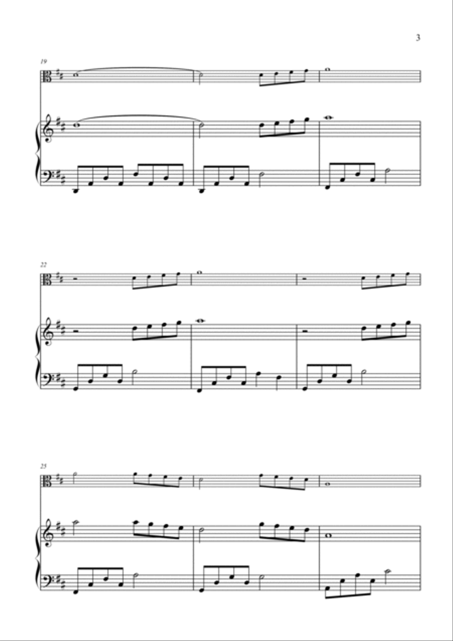 Beauty And The Beast Viola scores gallery preview page 3