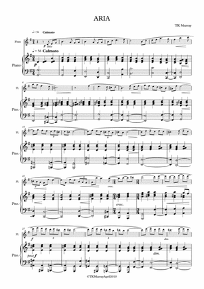 Murray - Aria - Flute & Piano