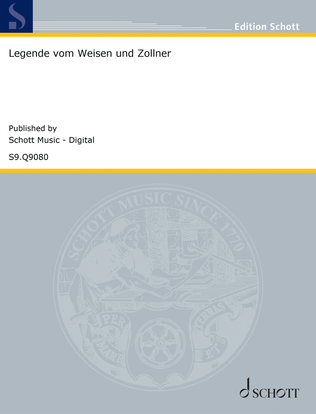 Book cover for Legende vom Weisen und Zöllner