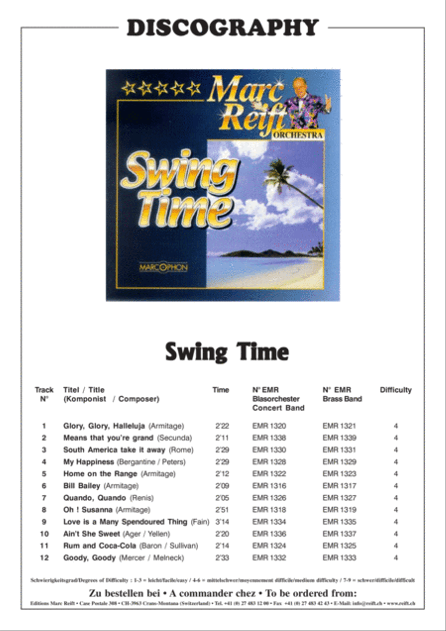 Rum and Coca Cola Concert Band scores gallery preview page 3