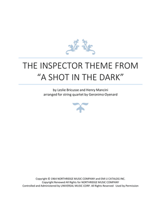 Book cover for A Shot In The Dark