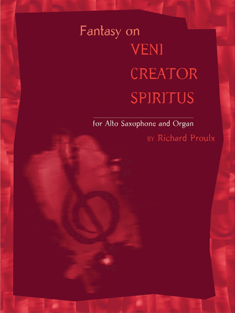 Fantasy on VENI CREATOR SPIRITUS Alto Saxophone scores gallery preview page 1