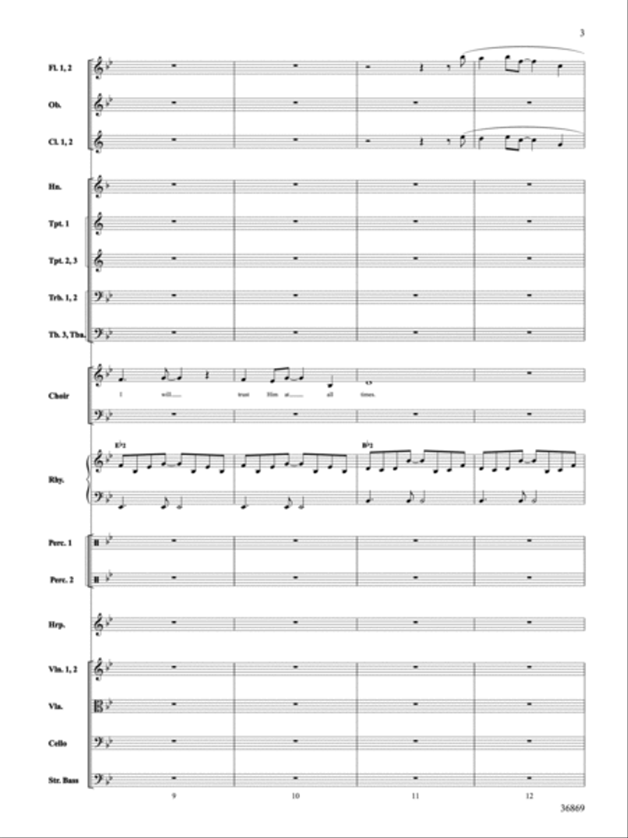 Made Me Glad Choir scores gallery preview page 4