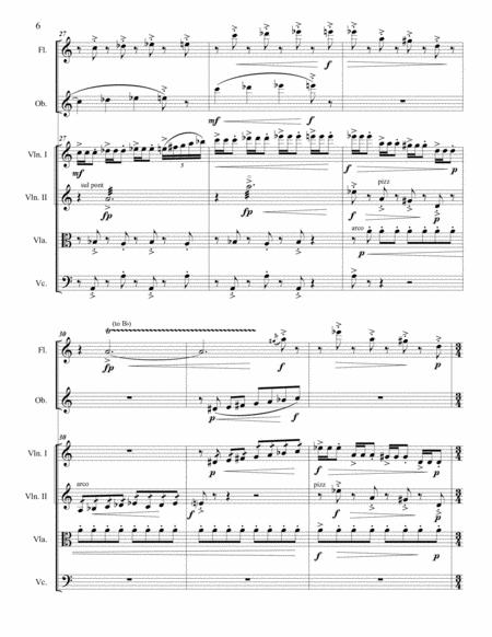 San Marco Suite for Flute, Oboe and String Quartet image number null