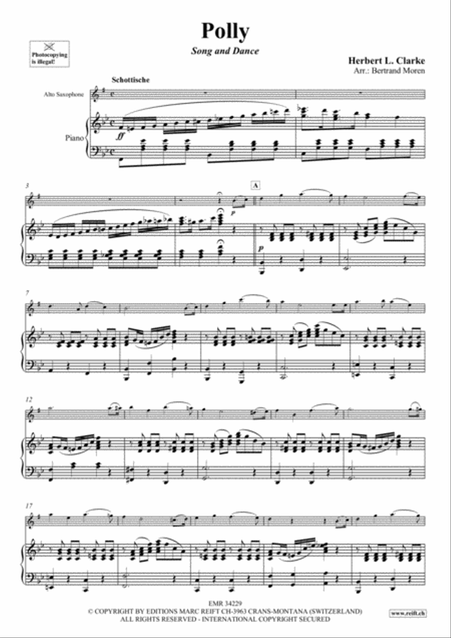 Polly Alto Saxophone scores gallery preview page 3