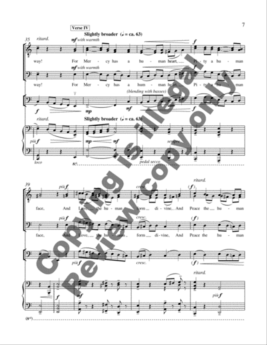The Divine Image Divisi scores gallery preview page 5