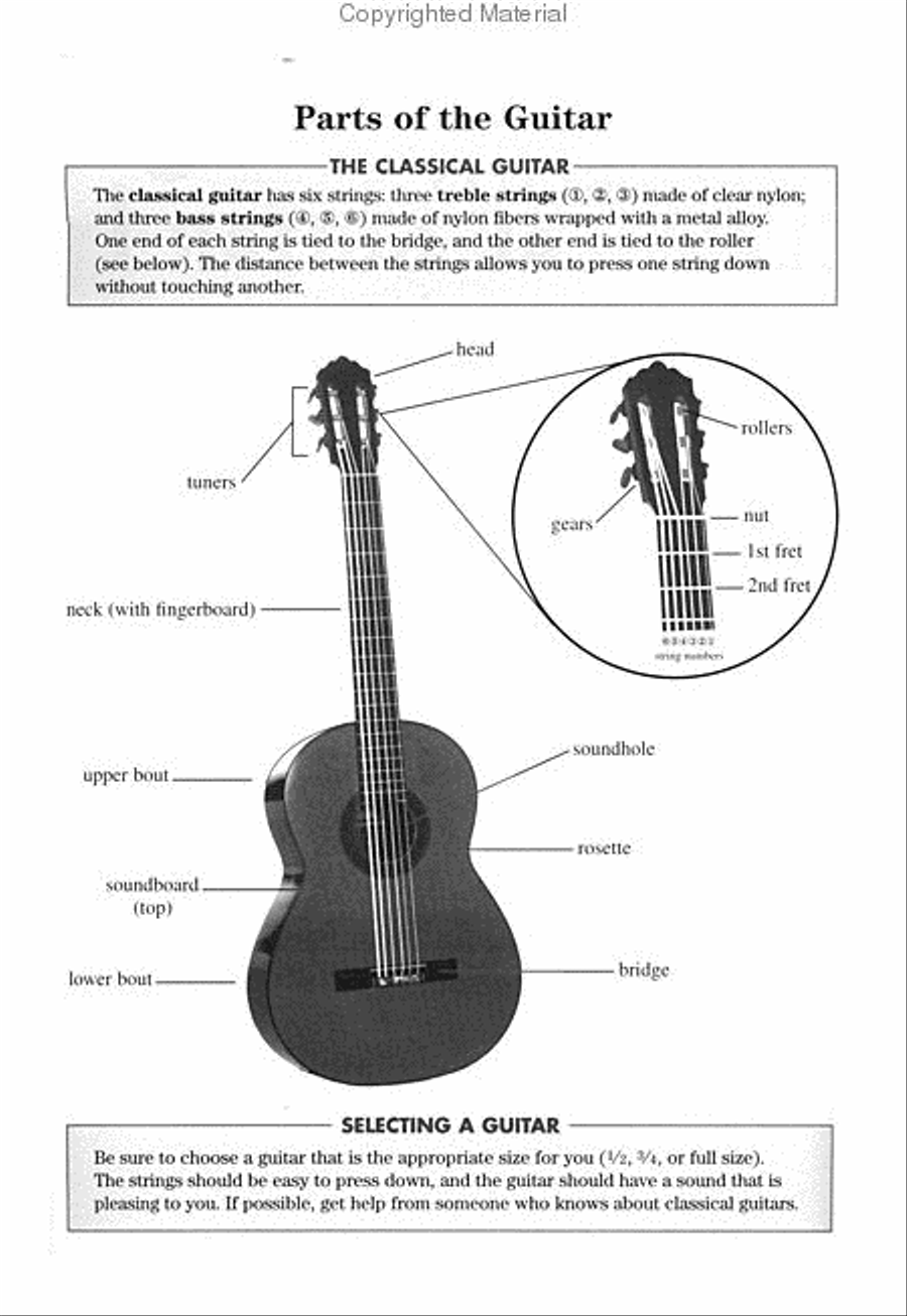 Everybody's Classical Guitar 1 A Step By Step Method Acoustic Guitar scores gallery preview page 2