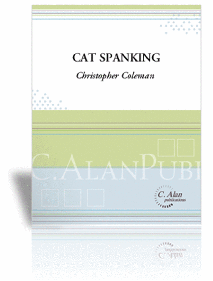Cat Spanking Cat Spanking Percussion Ensemble scores gallery preview page 1