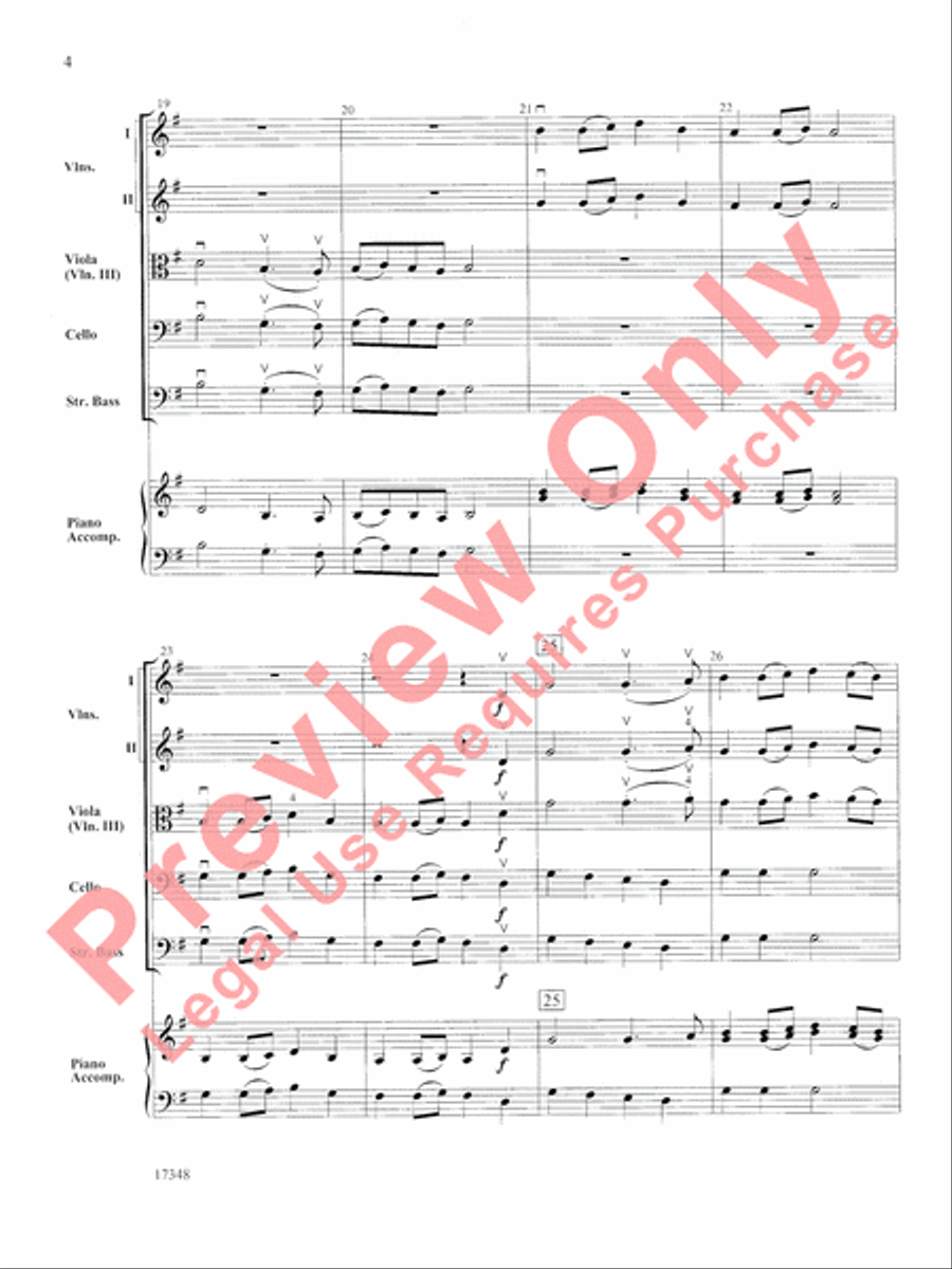 A Shaker Hymn A Shaker Hymn String Orchestra scores gallery preview page 5