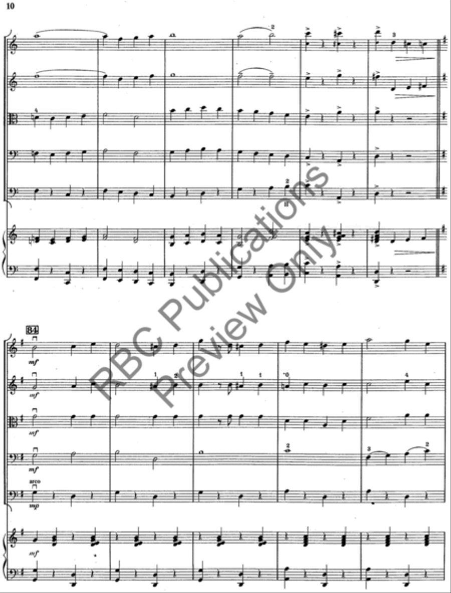 Swedish Rhapsody String Orchestra scores gallery preview page 11