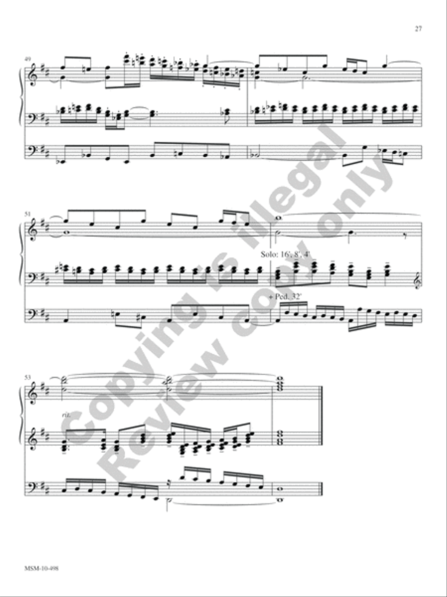 Suite Suite Organ scores gallery preview page 12