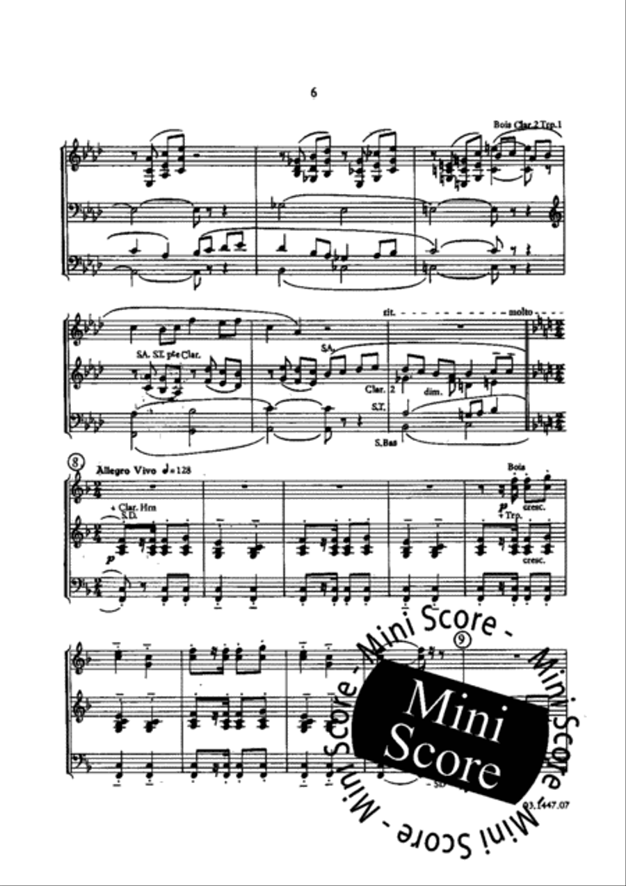 Rapsodie Themes Normands Fanfare Band scores gallery preview page 10