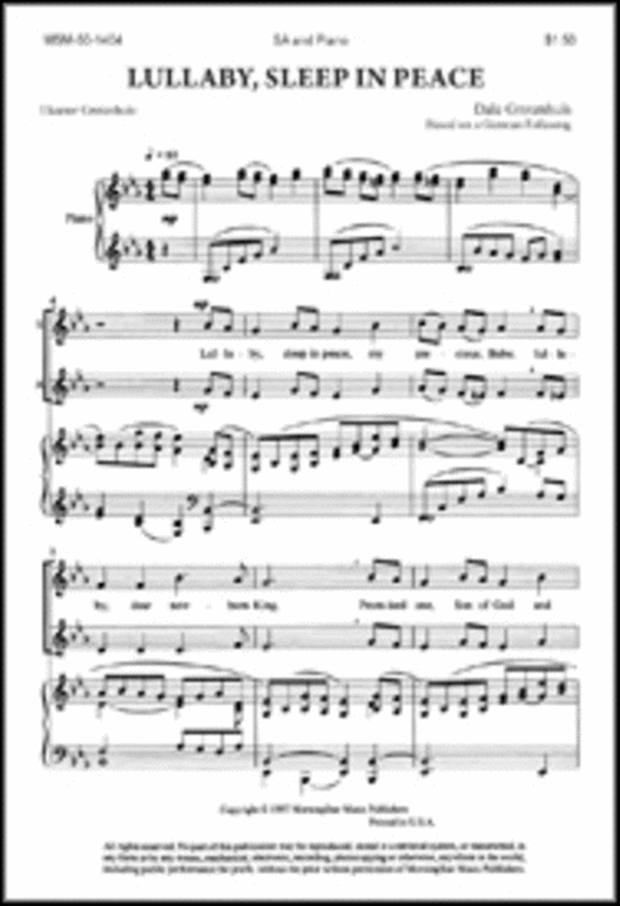 Lullaby, Sleep in Peace 2-Part scores gallery preview page 1