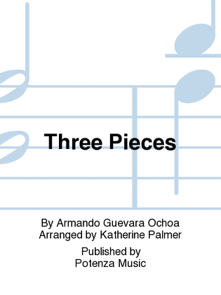 Book cover for Three Pieces