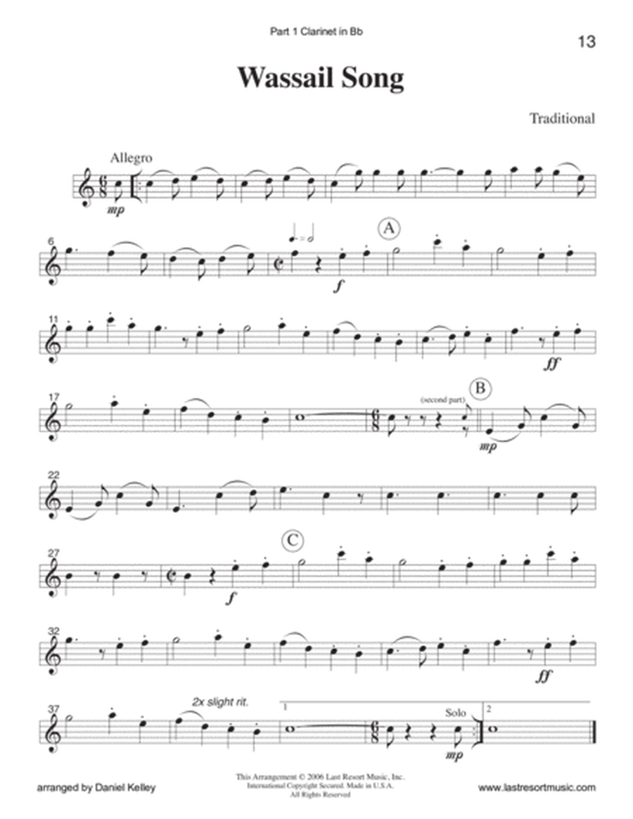 Wassail Song for String Trio (or Wind Trio or Mixed Trio)