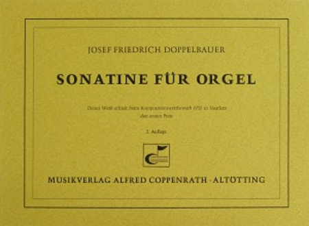 Sonatine fur Orgel
