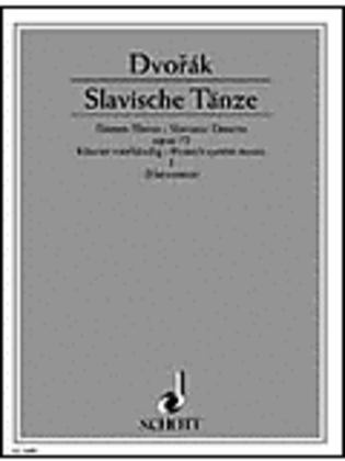 Book cover for Slavonic Dances, Op. 72, Nos. 1-4