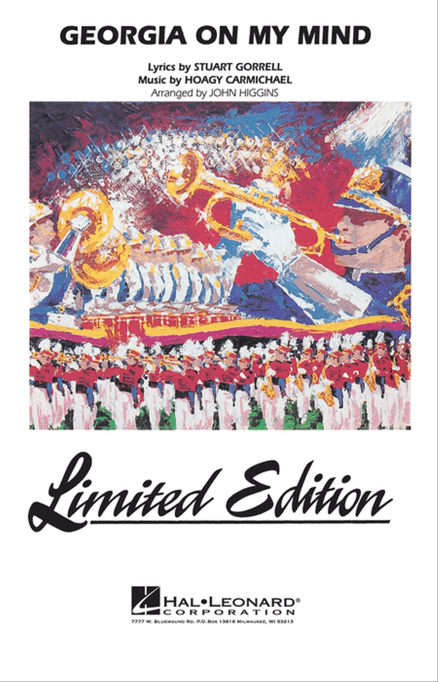 Georgia On My Mind - Marching Band Marching Band scores gallery preview page 1