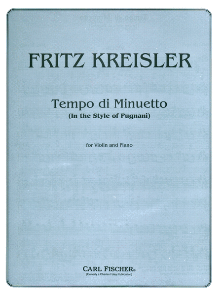 Tempo di Minuetto (In the Style of Pugnani)