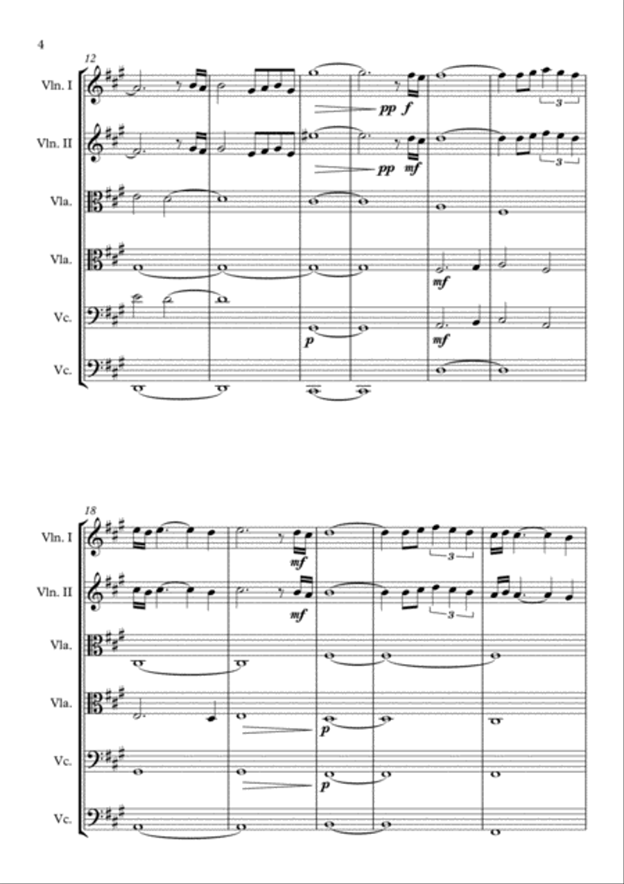 Paraíba Cello scores gallery preview page 6