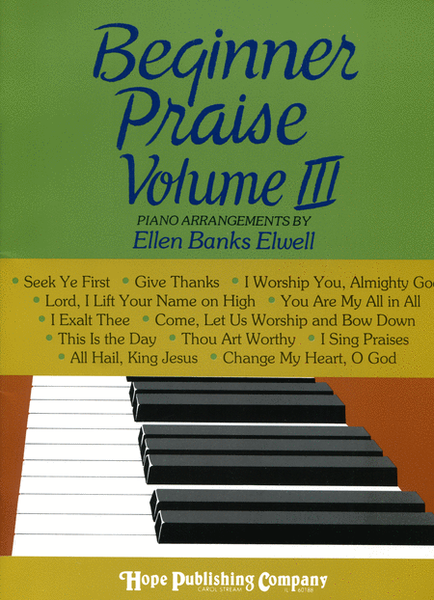 Beginner Praise, Vol. III