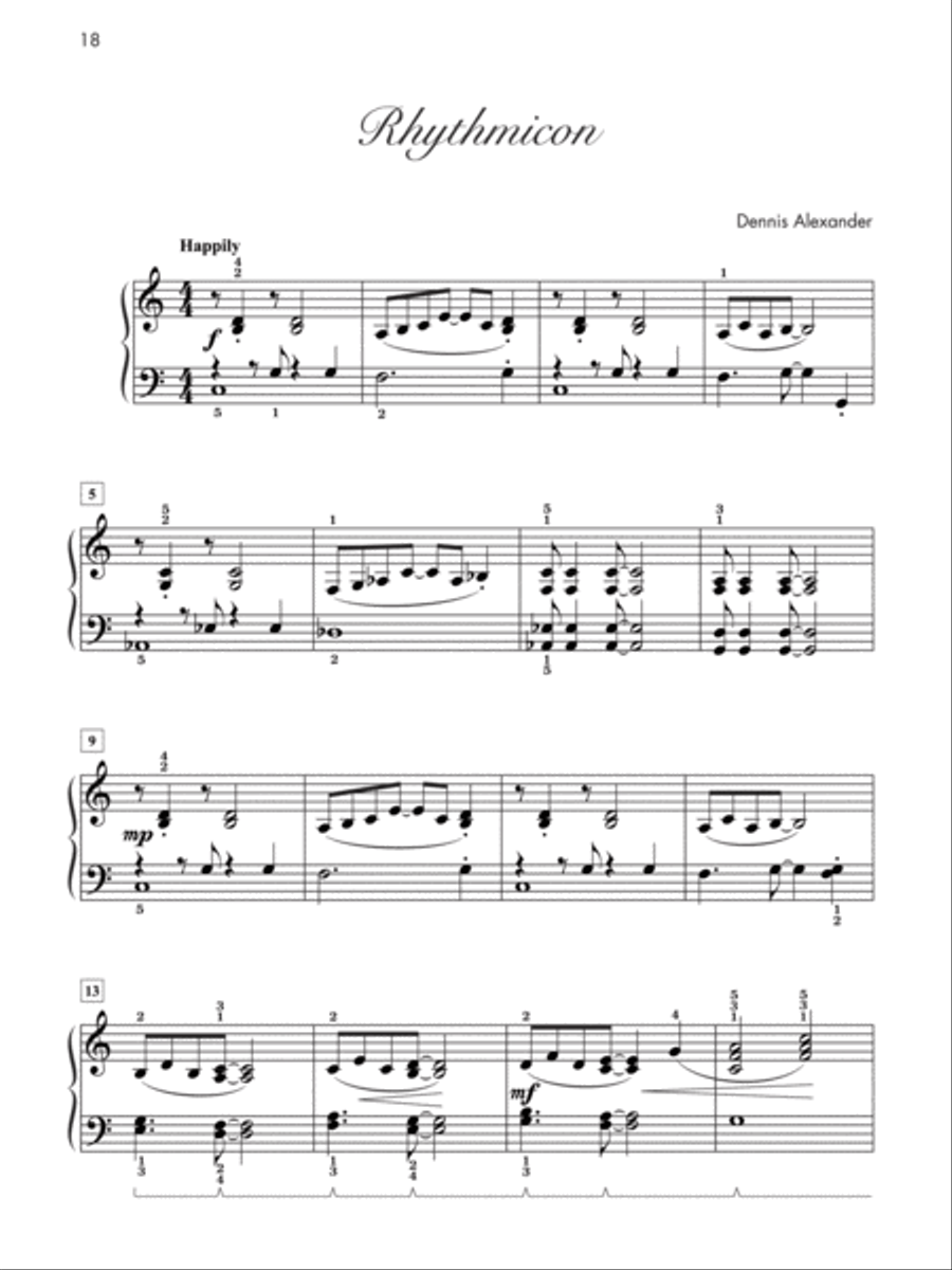 Especially in Jazzy Style, Book 1 Piano Solo scores gallery preview page 4