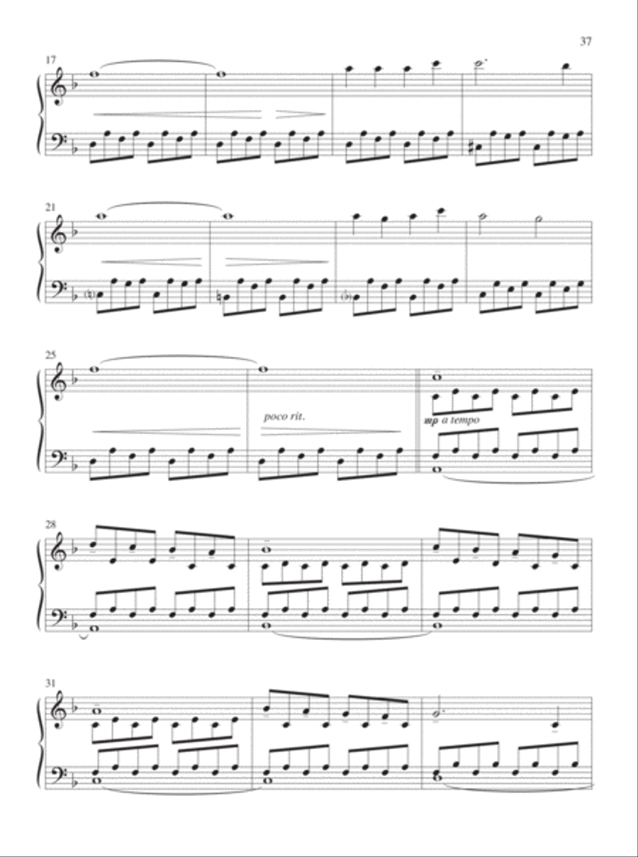 A Still and Silent Night A Still and Silent Night Piano Solo scores gallery preview page 17