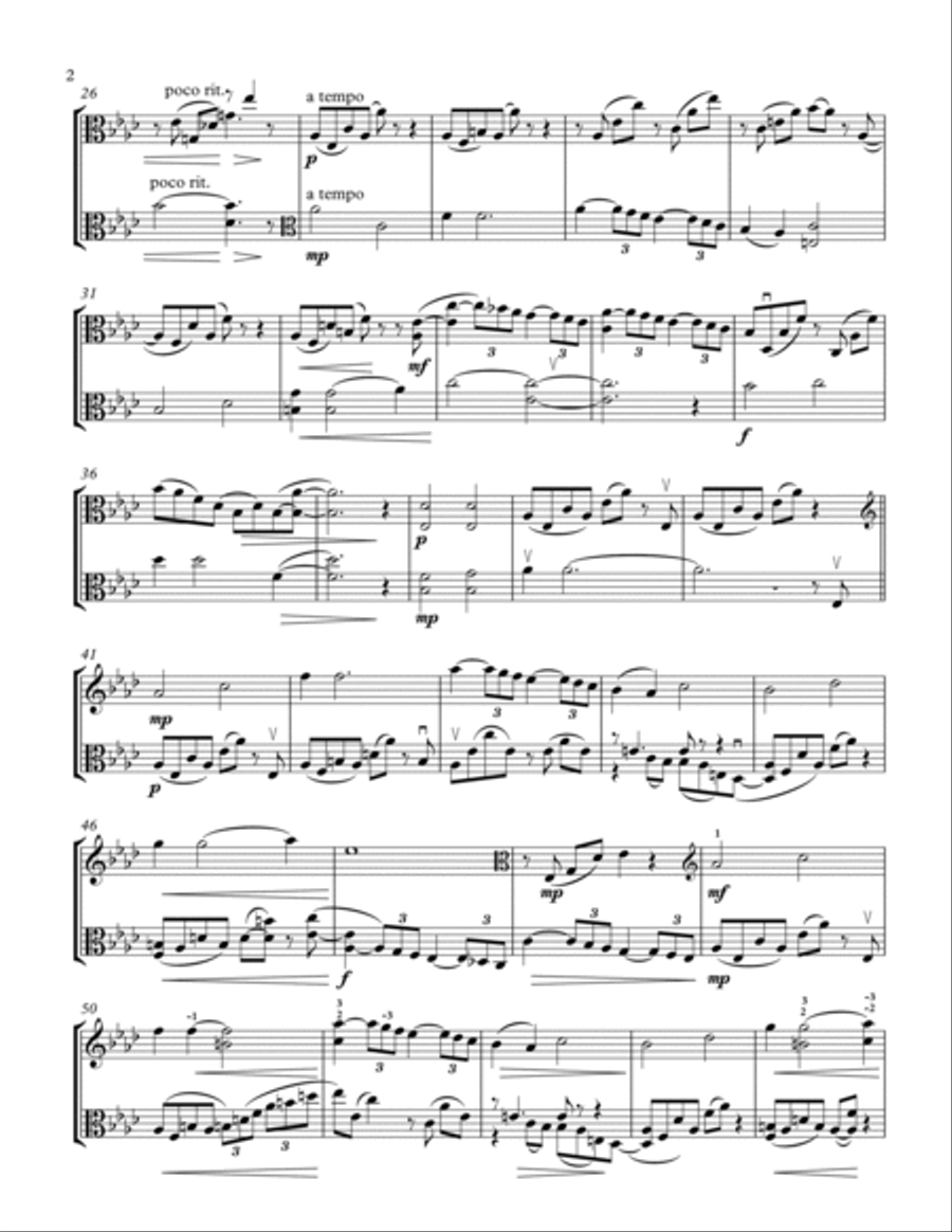 If I Loved You String Duet scores gallery preview page 2