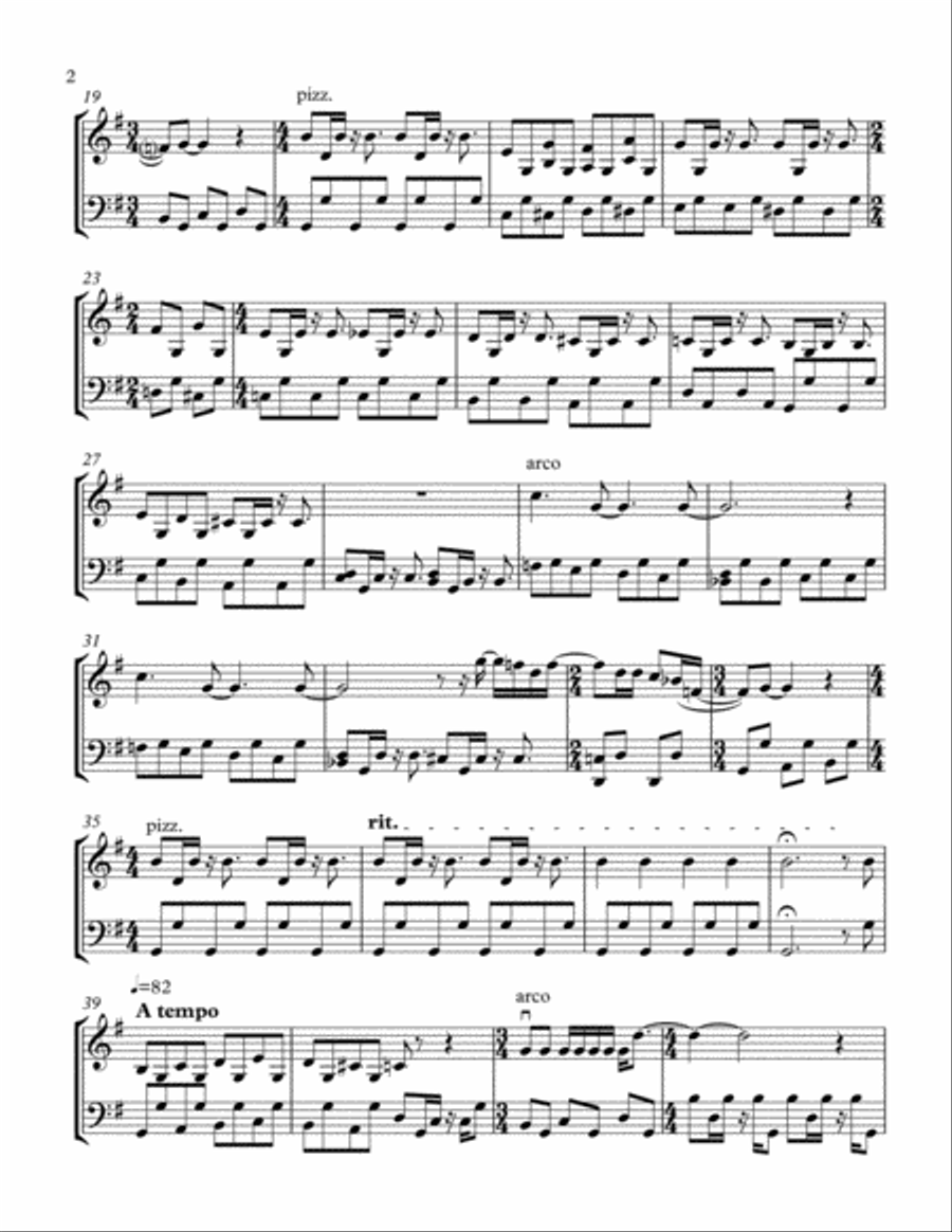 Blackbird String Duet scores gallery preview page 3