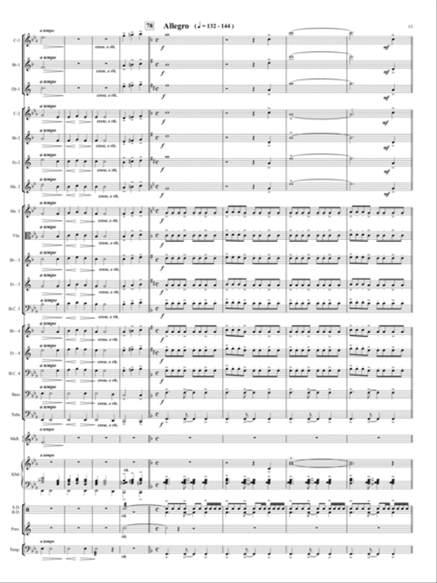 Brandon Bay Brandon Bay Concert Band scores gallery preview page 12