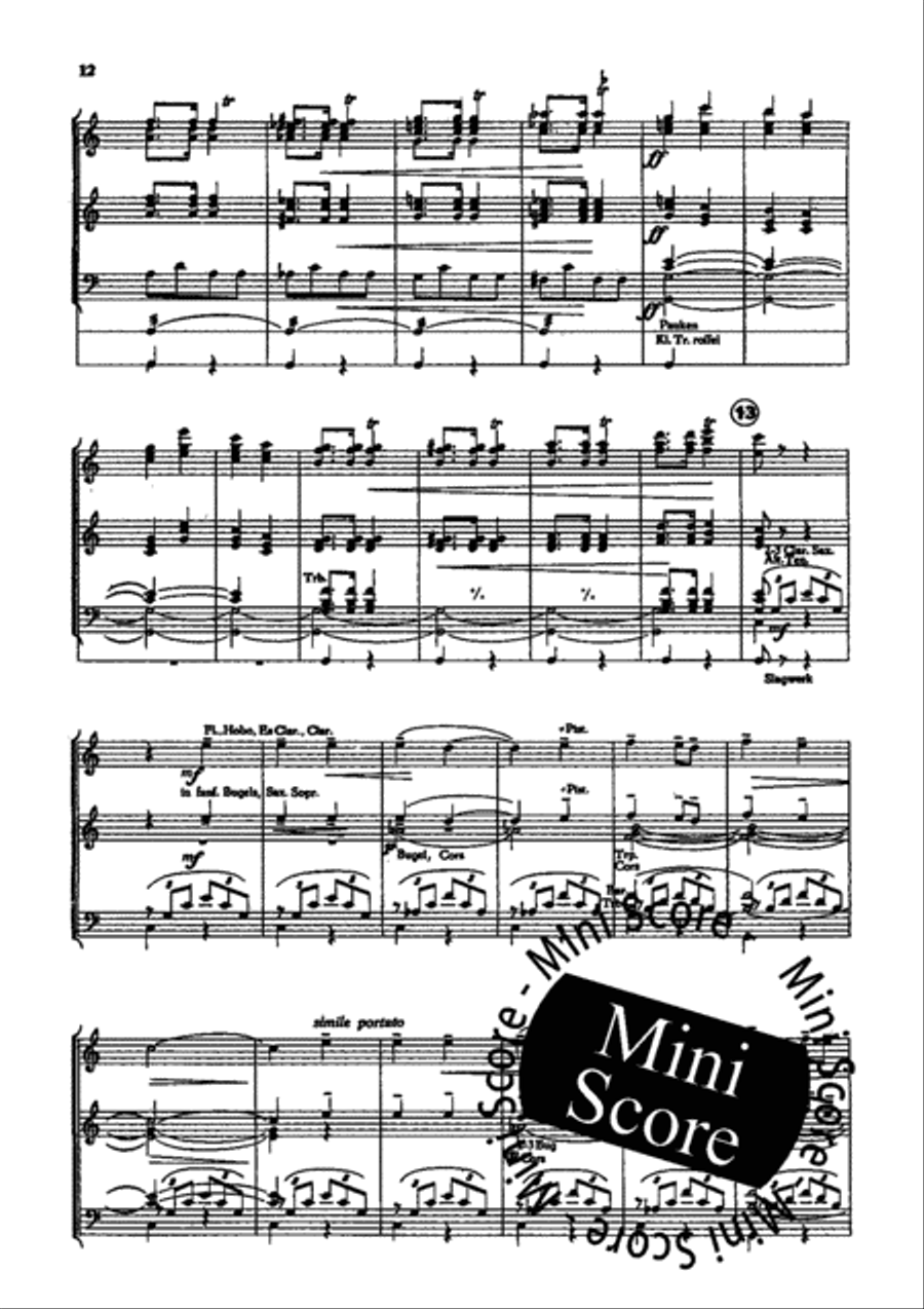 Marinarella Marinarella Concert Band scores gallery preview page 14