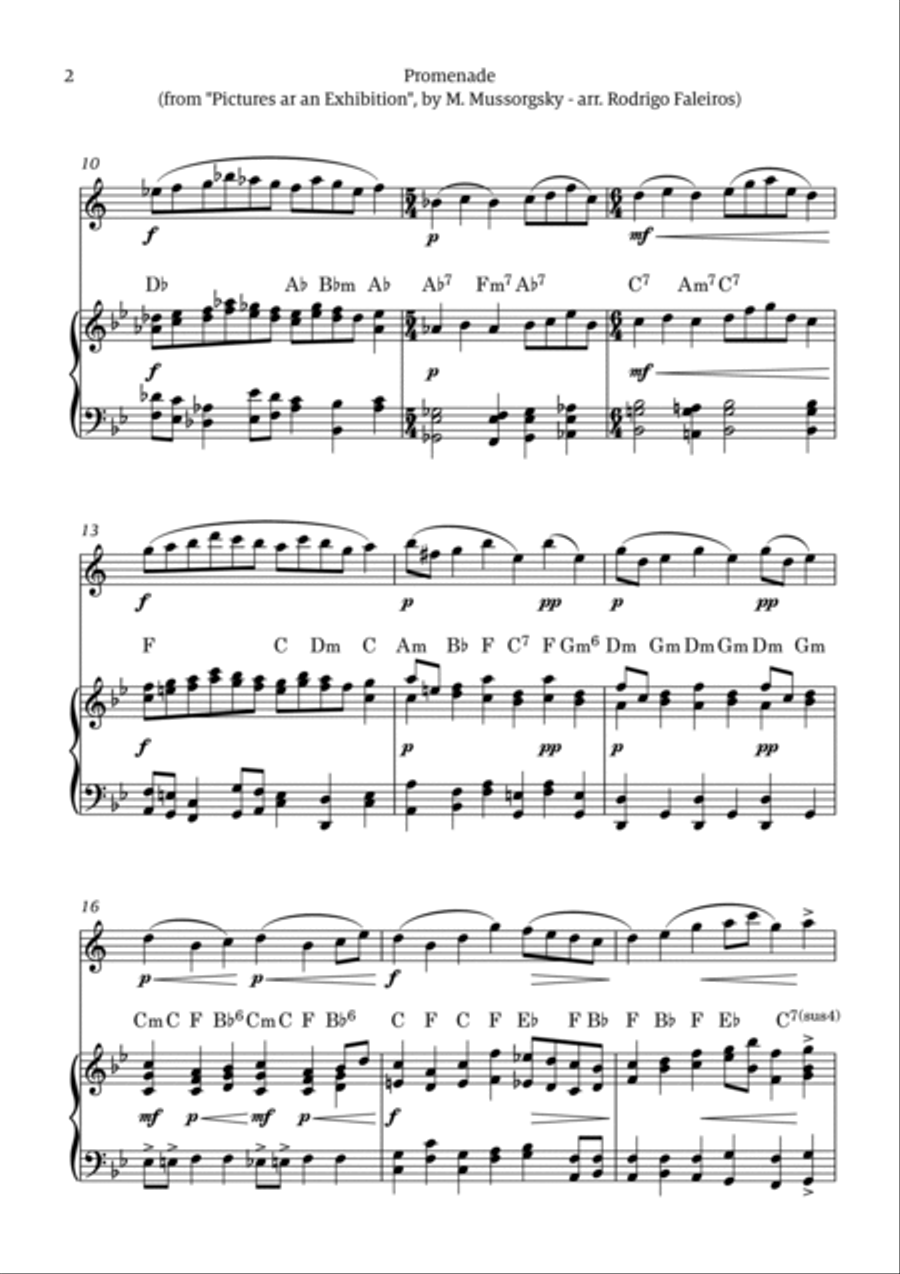 Promenade (from 